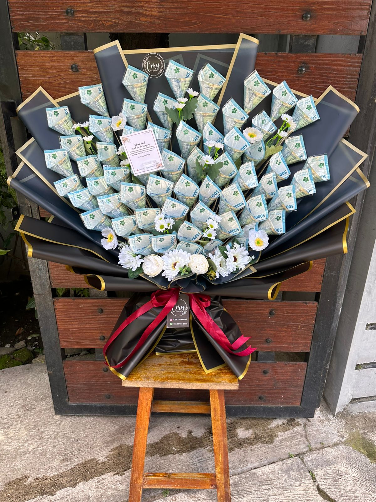 Buket Uang 60 Lembar